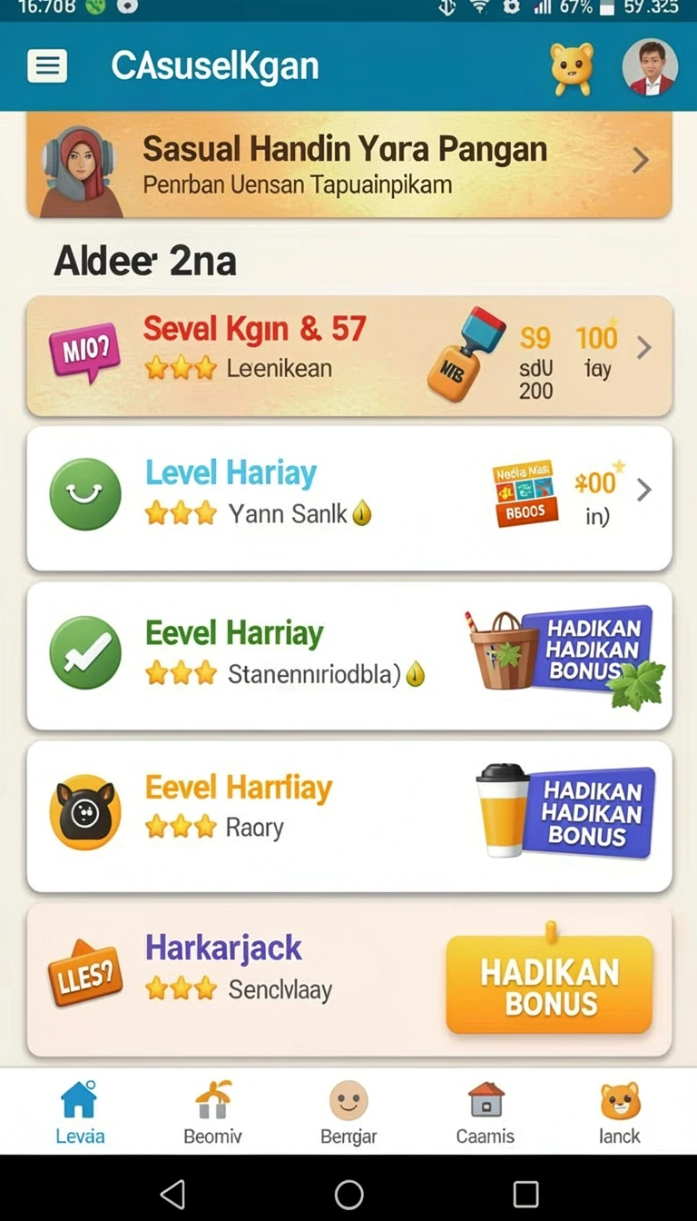Beragam pilihan permainan menarik dalam aplikasi Review Aplikasi petirrp.